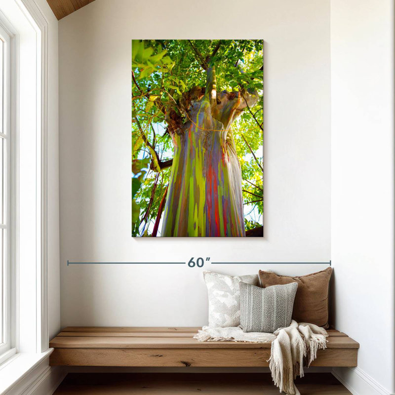 Harnek Rainbow Tree Trunk, 45" H x 30" W