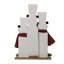 18“H Wooden Snowman Family Table Decor