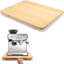Plateau à roulettes 360 ° pour cafetière, plateau coulissant pour appareil de comptoir avec roulettes en caoutchouc (naturel)-130911942