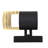 Heer Glass LED Armed Sconce