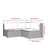 Bedingfield 24.8'' Wide Square Patio Sectional Set with Cushions-1665196193-1665196207