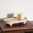 Resin Decorative Tray With Legs, Oval Footed Tray For Coffee Table, Vanity, Perfume, Jewelry, Bathroom, And Home Decor