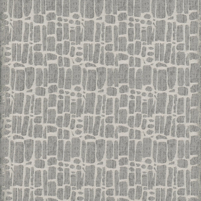 Delray Geometric Fabric, Cement