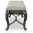 Himrod 100% Polyester Upholstered Bench