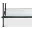 Hand Chased 60'' W Glass Console Table