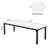 Modern Computer Desk,Rectangle Workspace Desk,Executive Desk