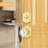 Deadbolt and Passage Door Knobs Set-121601855