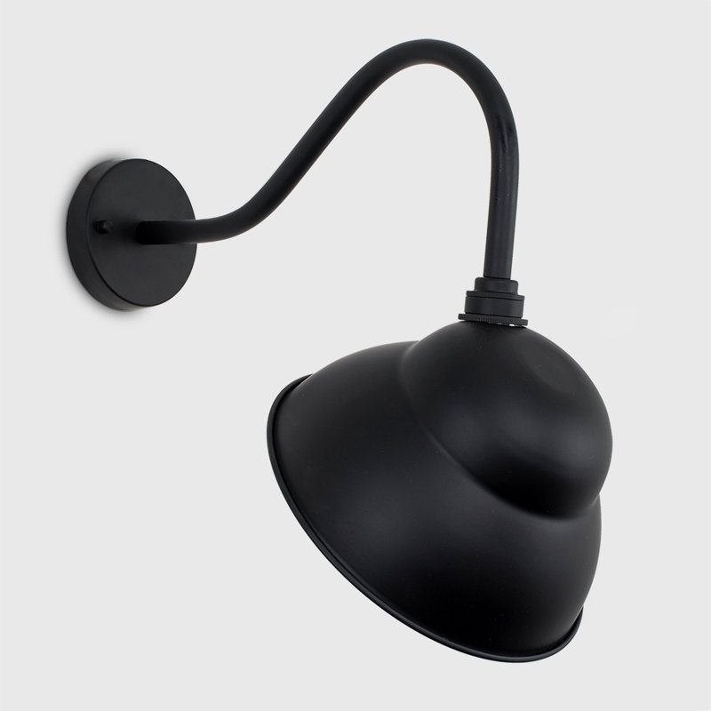 Direen Outdoor Barn Light, Black, Yes