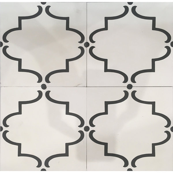 Cemento 8" x 8" Cement Patterned Wall & Floor Tile