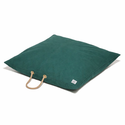  Dog Bed, Pine Waxed Cotton Canvas–Large