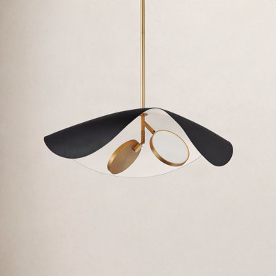 Hinton 2 Light Metal LED Pendant