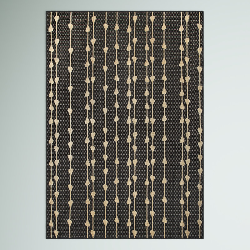 Leif Abstract Indoor/Outdoor Area Rug, Rectangle 8' x 10'