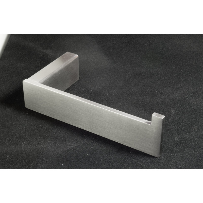 Porte-papier hygiénique à fixation murale en acier inoxydable de qualité supérieure, Nickel brossé