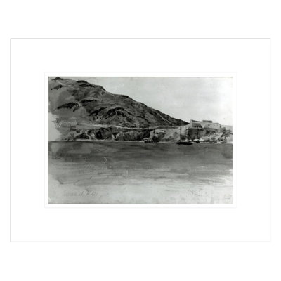Mers El-Kebir Algeria by Eugène Delacroix -Framed Giclee Print