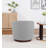 Upholstered Swivel Barrel Chair-1231093621