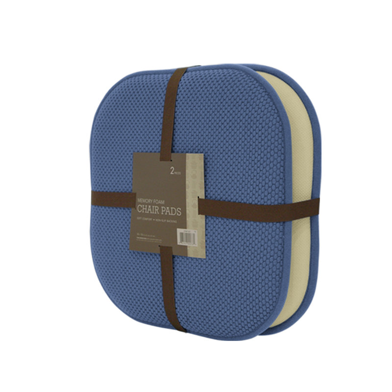 Outdoor 1.8'' Dining Chair Chair Pad, Blue