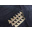 Sameer Geometric Handmade Tufted Wool Navy/Sand Area Rug-1315482854