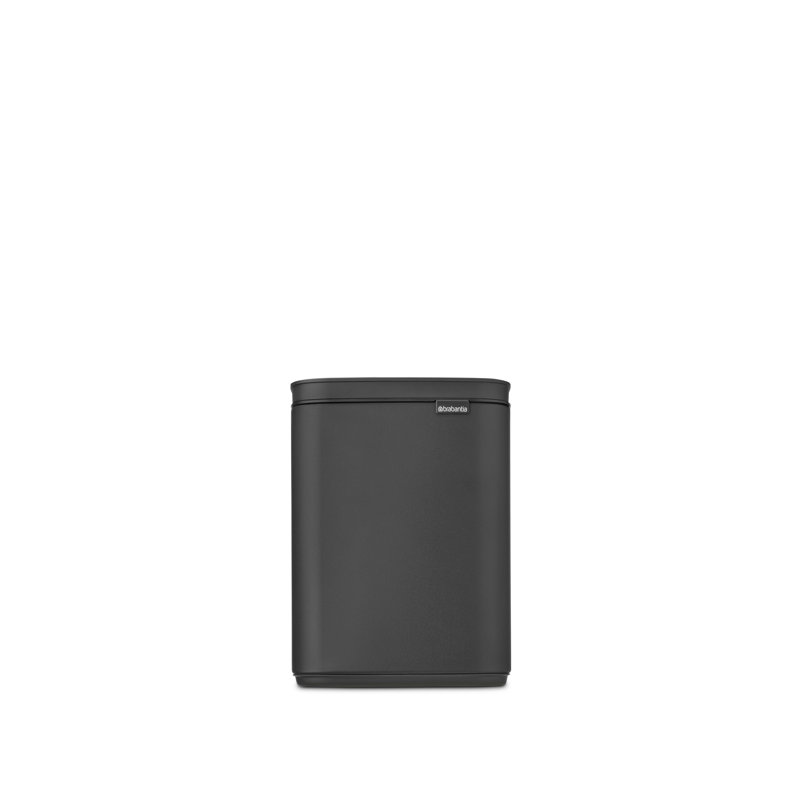 Brabantia Bo Waste Bin, 4 L, Mineral Infinite Grey