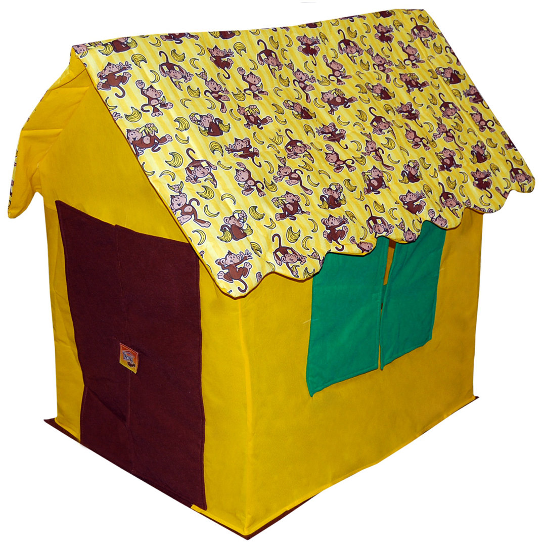 Bazoongi Kids 30'' W x 38'' D Indoor Fabric Playhouse Bazoongi Kids