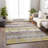Premium Machine Washable Mayfield AMF118 Geometric Rug-1136976001-1136976000
