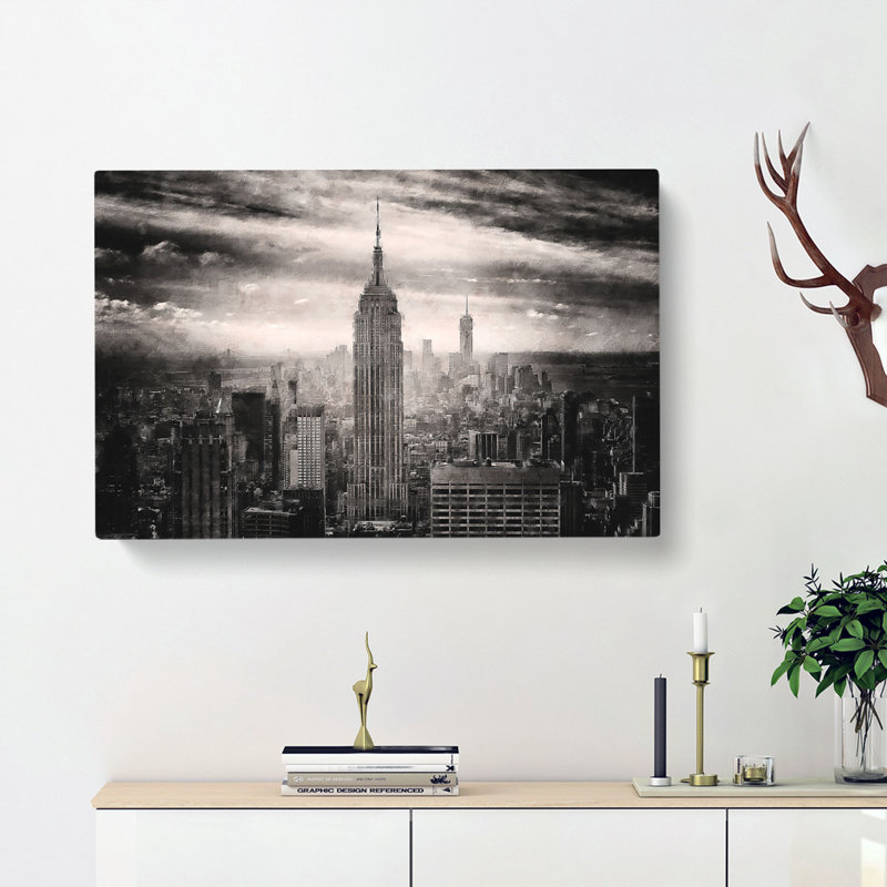 New York Skyline - Wrapped Canvas, 50cm H x 76cm W x 3cm D