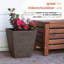 Ensemble de boîtes à fleurs 2 pièces-2137688232