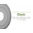 Endurathane Classic Ceiling Medallion, 12 3/8"OD x 4"ID x 1 1/8"P (Fits Canopies up to 7 1/4"), Hand-Painted Stone Hearth Crackle Finish-73157935