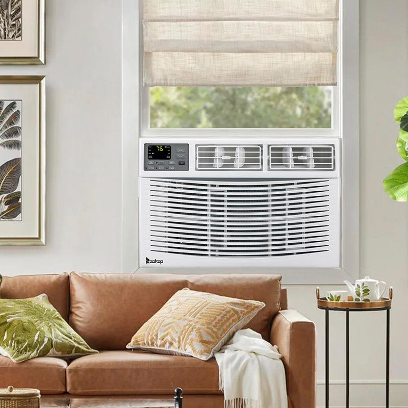 Climatiseur de fenêtre portable 12 000 BTU tout-en-un avec télécommande