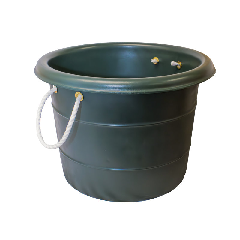 Arlmont & Co. Heavy Duty 60 QT Muck Bucket, Green