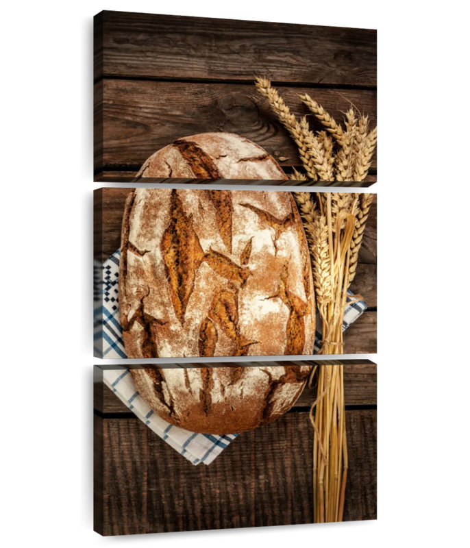 Bread, 32" H x 15" W