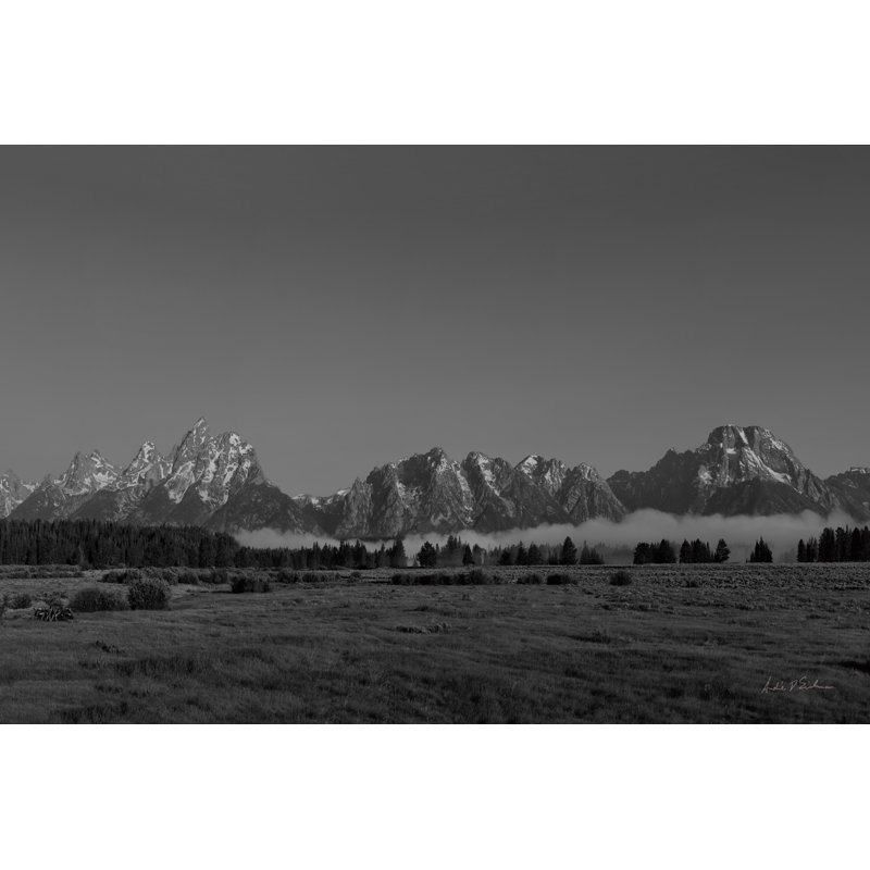 Grand Tetons I by Andre Eichman - No Frame Print on Canvas, 20cm H x 30cm W x 3.8cm D
