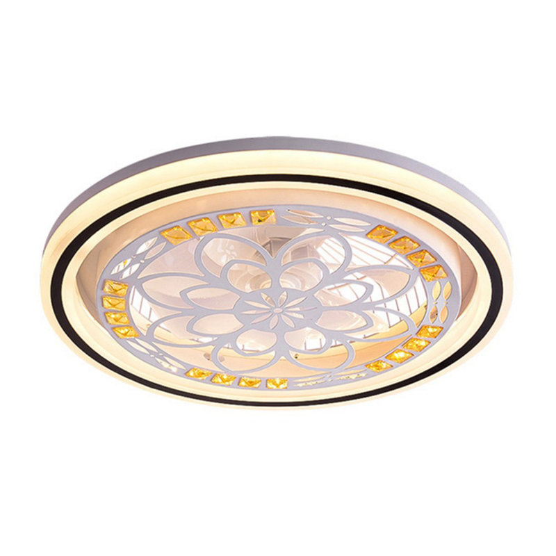 Ventilateur de plafond à DEL 19,7 pouces Dylyn