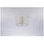 Ventilateur de plafond en cristal 19,6 po avec ensemble d'éclairage, ventilateur de lustre encastré en or et blanc avec télécommande, moteur à courant continu réversible pour chambre à coucher