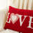 18"L Valentine's Hooked LOVE Pillow