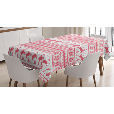 Geometric Christmas Tablecloth