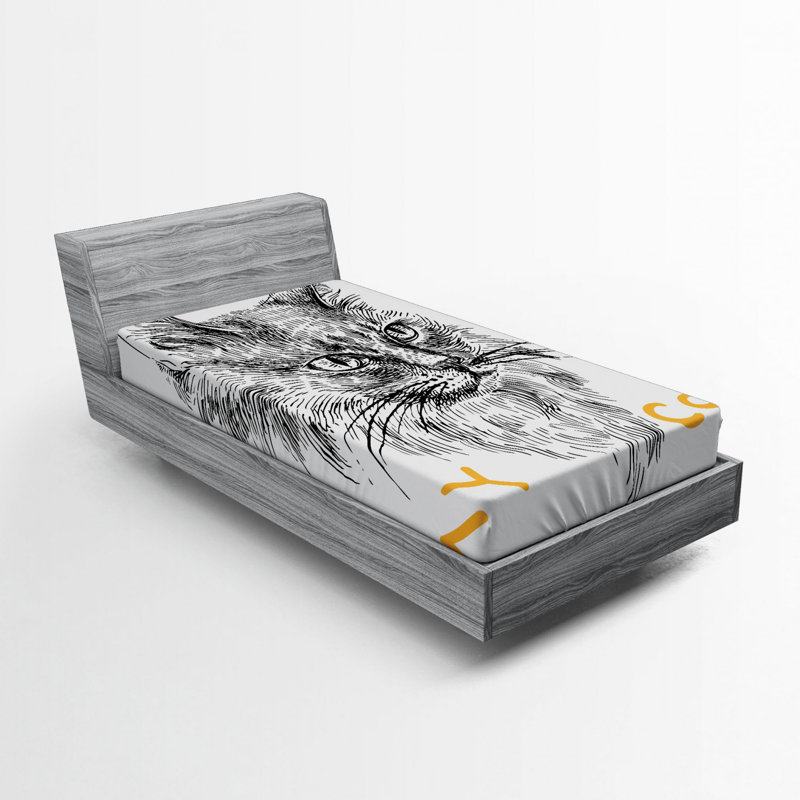 Drap ajusté animal, Drap-housse de taille simple