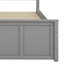Structure de lit simple avec 2 tiroirs de rangement, cadres de lit simple-1421958243