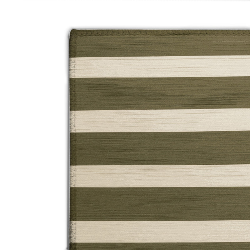 Tapis intérieur / extérieur brun HorizontalStripes