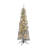 Pre-lit Flocked Slim Pencil Christmas Tree-23236732