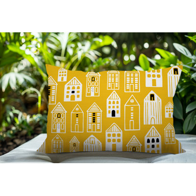 Oreiller rectangulaire réversible intérieur / extérieur Kito