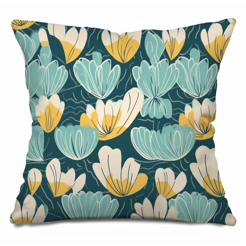 Coussin décoratif, H 20 po x l 20 po