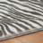 Premium Machine Washable Dream Shag Zebra Rug-1624837573-1624837583