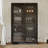 74.8”H Large Pantry Cabinet Display Case