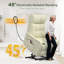 67cm Wide Home Theatre Recliner with Massager-1005327695