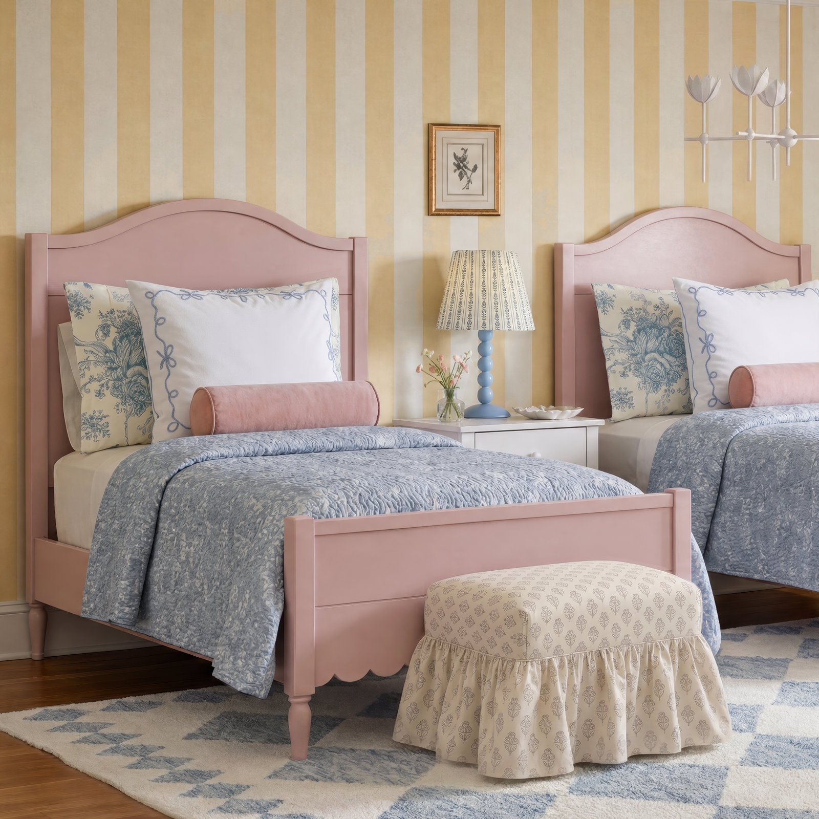 Shelese Cotton Quilt Set, Twin Extra Long Quilt + 1 Standard Pillow Sham
