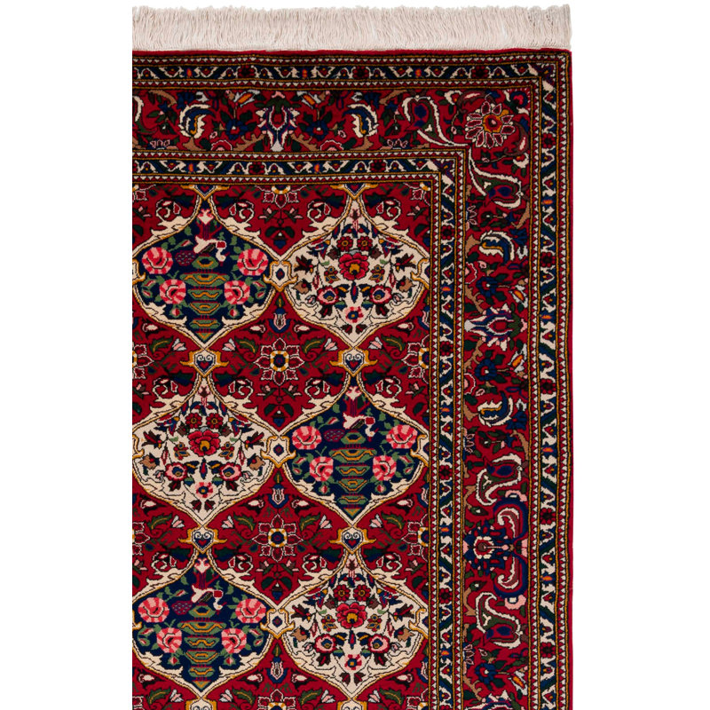 Tapis oriental performance en laine tissé à la main Pepijn