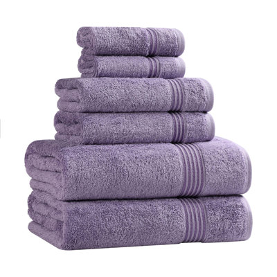 Oleg 6-Piece Egyptian Cotton Towel Set