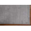 Tapis gris en laine noué à la main de conception unique 3 pi 11 po x 5 pi 11 po New Age
