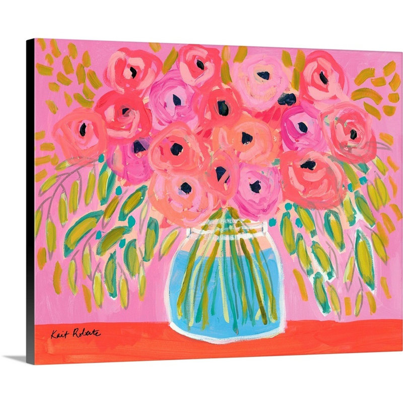 «Afprès Glow» par Kait Roberts, reproduction d'art sur toile, H 36 po x l 45 po x P 1,25 po, Toile tendue