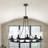 Barfleur 12-light Rustic Large Wagon Wheel Chandelier
